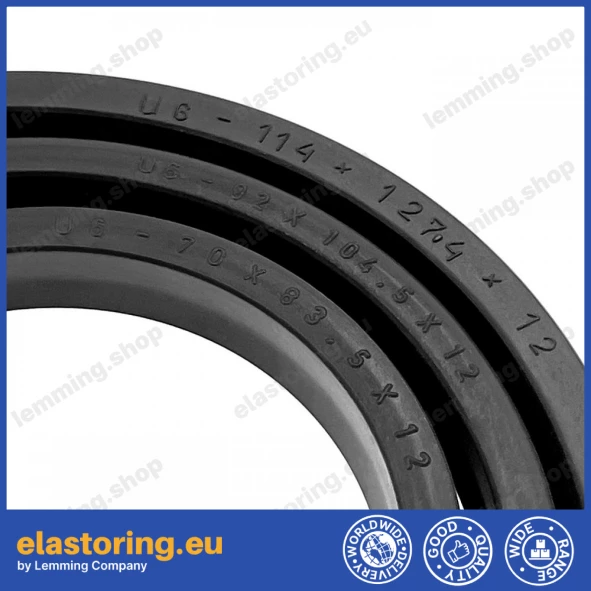 ZESTAW SANOK D-47 3-CZŁONOWY ORING+FILC [K308]